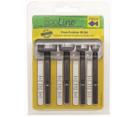901 Juego de 4 Brocas profesionales de madera Ecoline en Blíster Urko